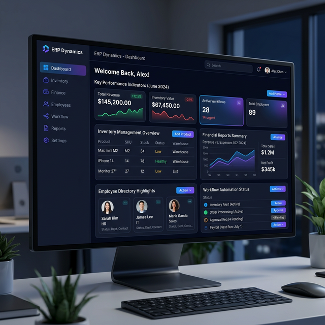 Sistema ERP de Gestão